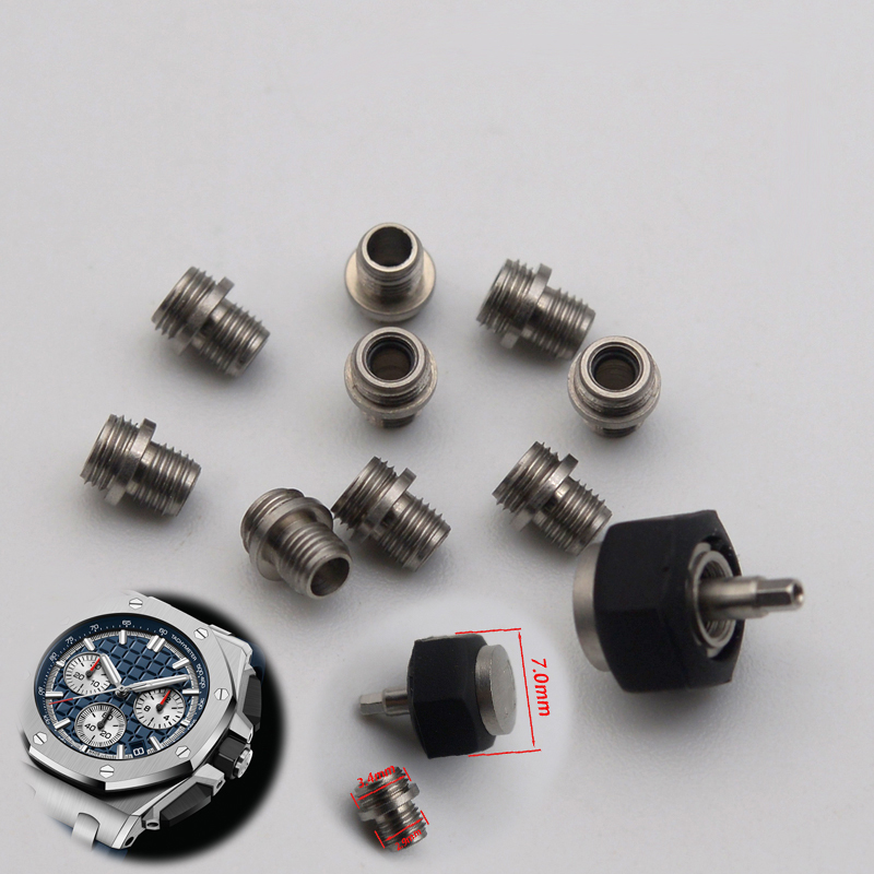 Watch Crown Screw Down Replacement - Завинчивающаяся заводная головка из нержавеющей стали