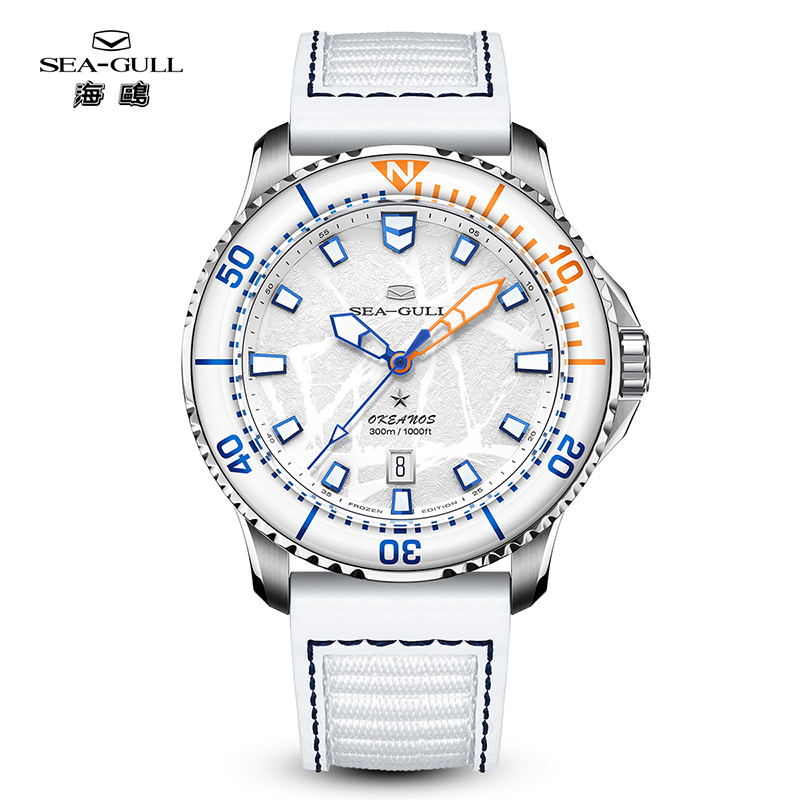 Titanium Automatic Watch 300M Sapphire - Мужские автоматические механические часы Seagull Ocean