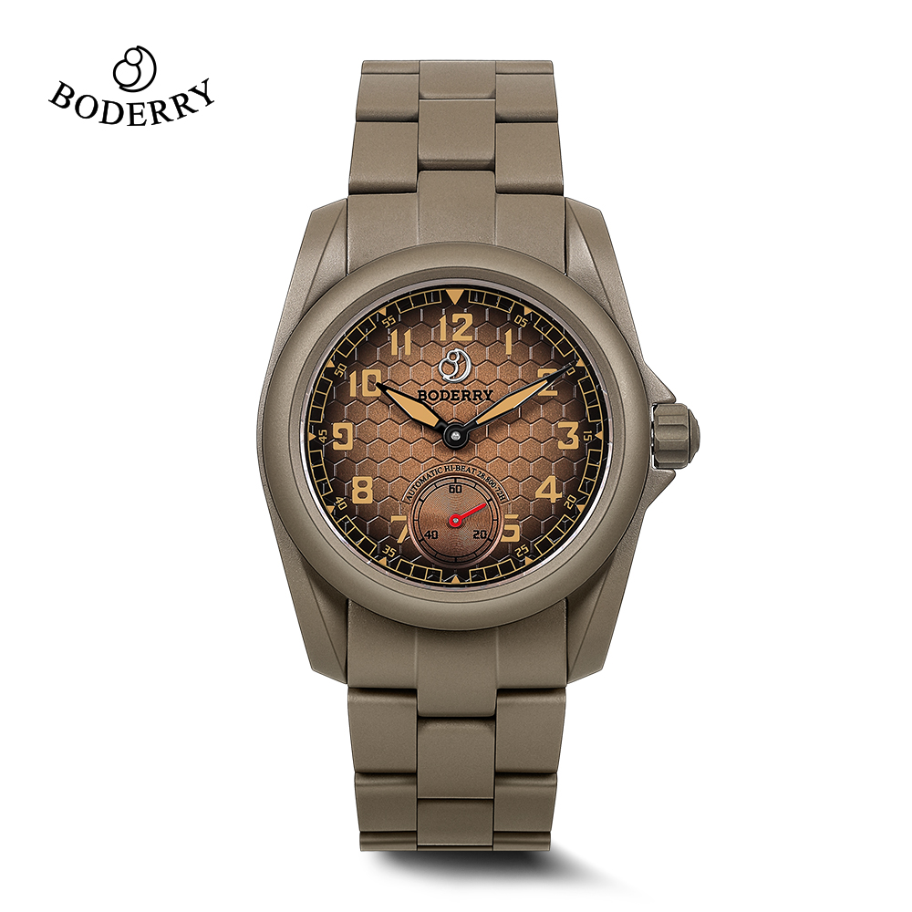 Field Watch Titanium 100M Sapphire - Наручные часы BODERRY Field Watch VOYAGER