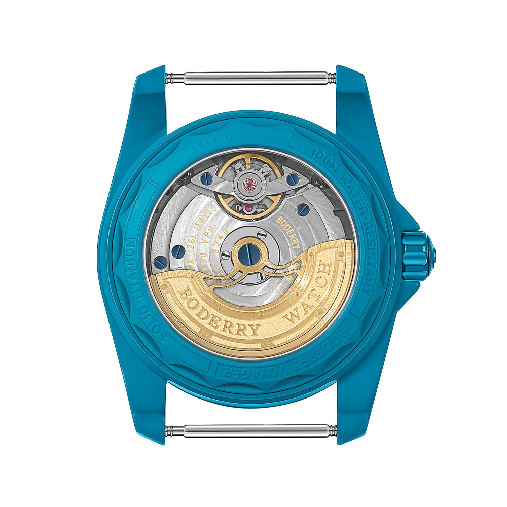 BODERRY мужские полевые часы т – обзор и цена Field Watch Titanium 100M Sapphire