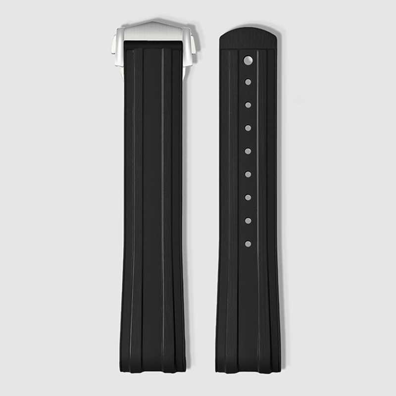 20-миллиметровый ремешок для ч – обзор и цена Fkm Rubber Dive Watch Strap 20Mm