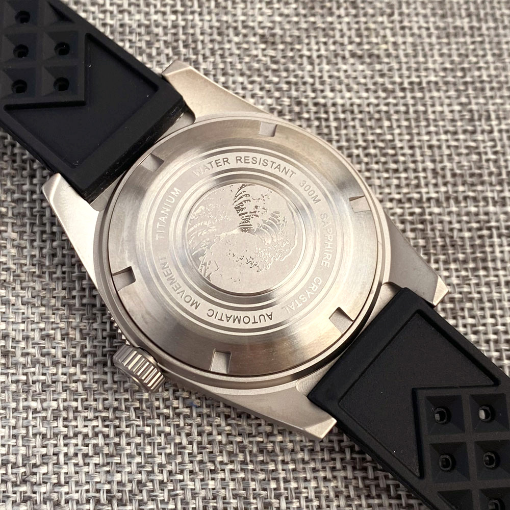 Tandorio 41 мм Титановые часы  – обзор и цена Titanium Automatic Watch 300M Sapphire
