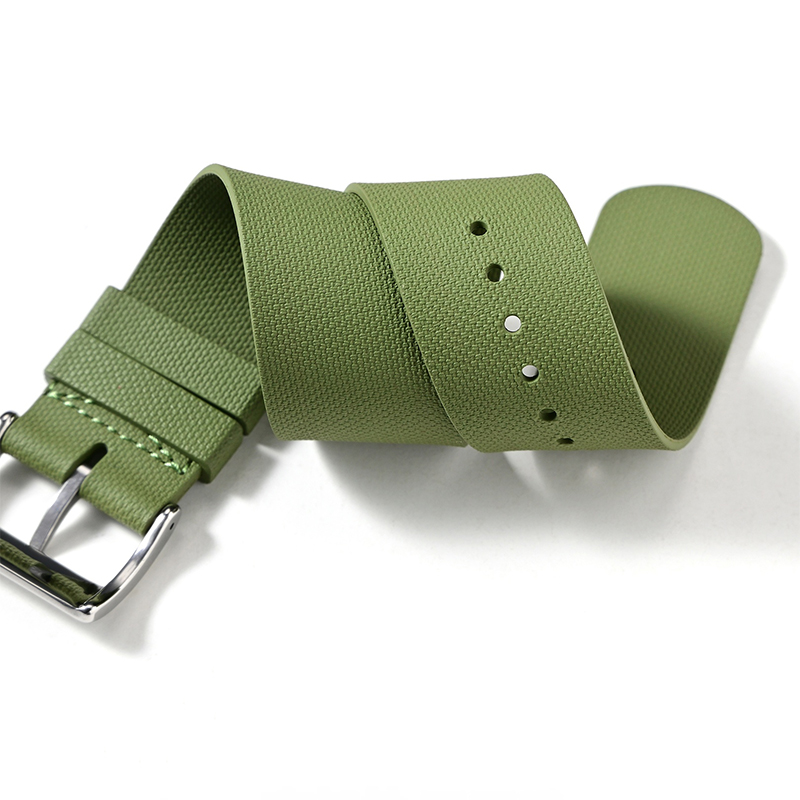 Ремешок из фторкаучука 20 мм,  – обзор и цена Fkm Rubber Dive Watch Strap 20Mm