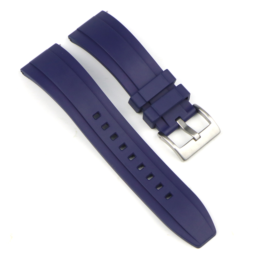 Ремешок для часов из фторкаучу – обзор и цена Fkm Rubber Dive Watch Strap 20Mm