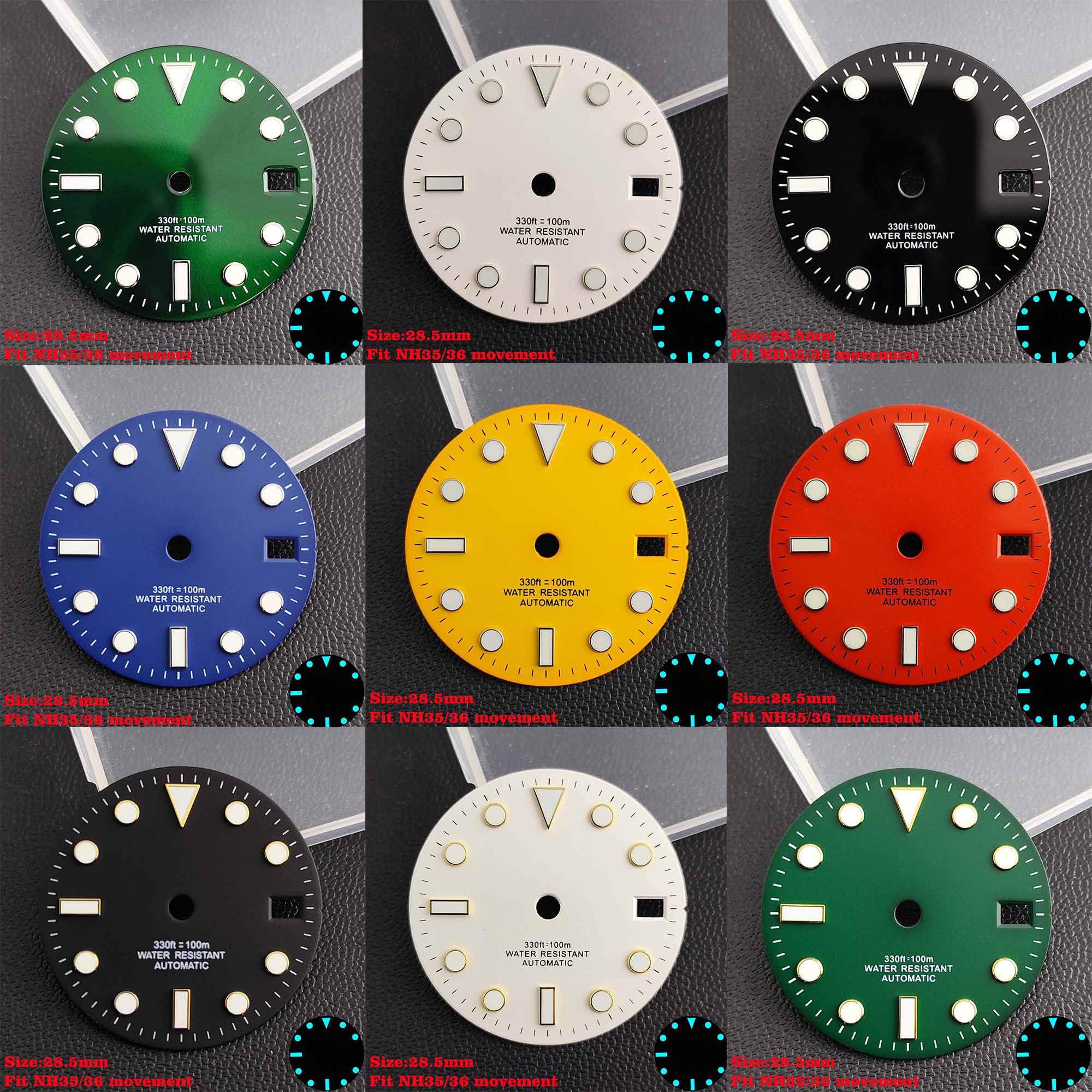 Циферблат 28,5 мм, подходит дл – обзор и цена Watch Dial Custom Sterile 28.5Mm