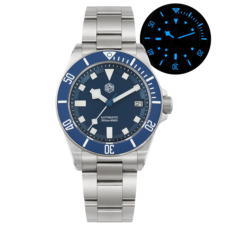 San Martin, новая модель SN012 – обзор и цена Titanium Automatic Watch 300M Sapphire