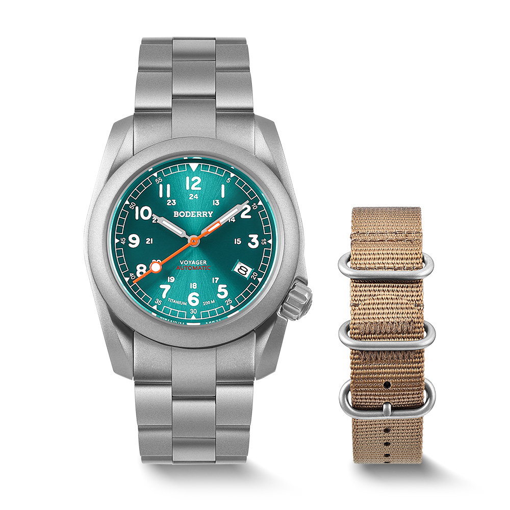 Часы Boderry Field VOYAGER, му – обзор и цена Field Watch Titanium 100M Sapphire