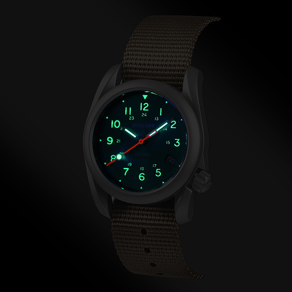 Часы Boderry Field VOYAGER, му – обзор и цена Field Watch Titanium 100M Sapphire