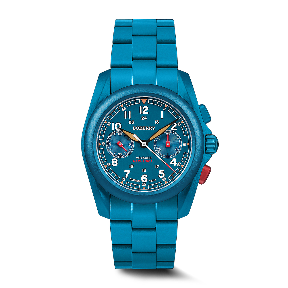Мужские наручные часы Boderry  – обзор и цена Field Watch Titanium 100M Sapphire