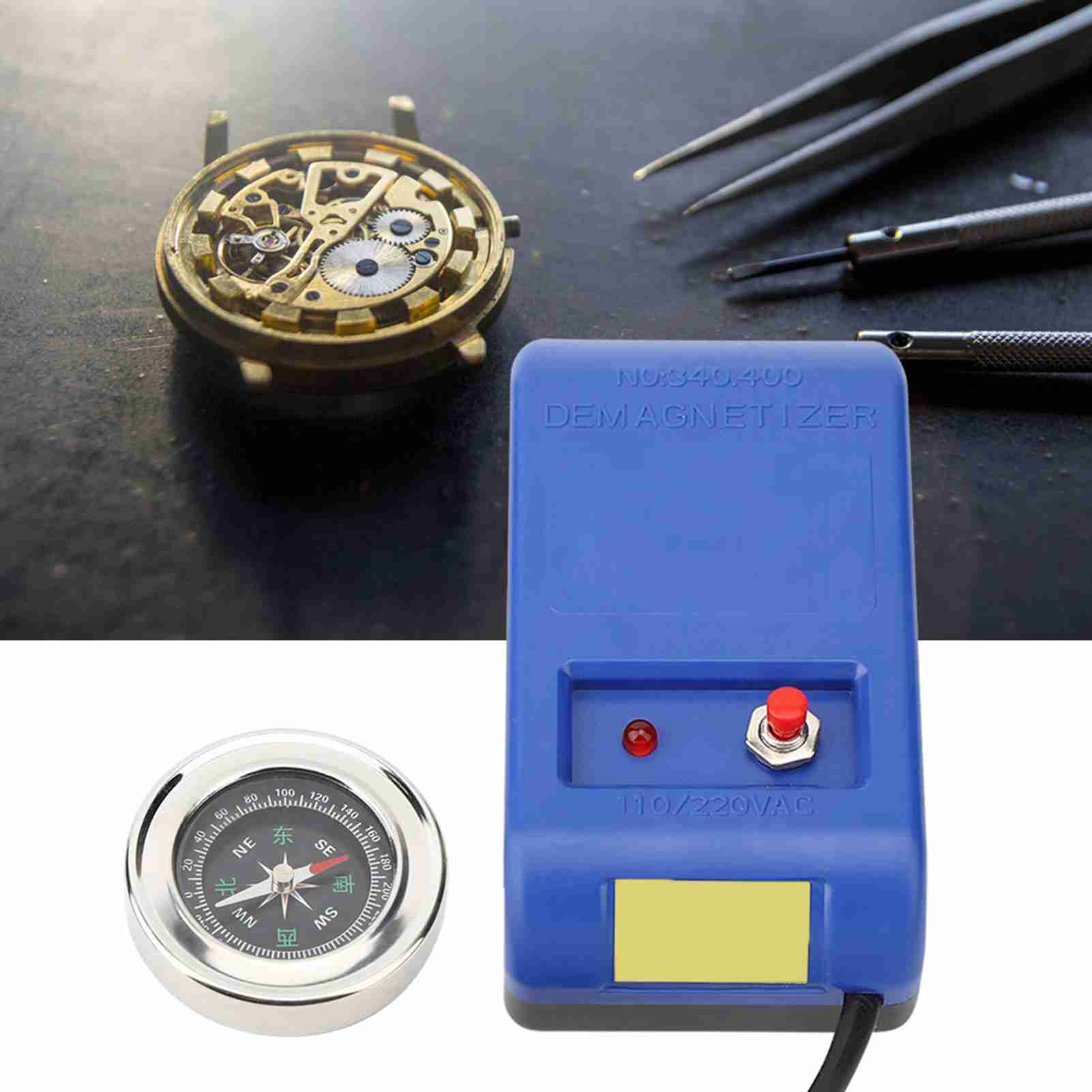 Набор электрических размагничи – обзор и цена Watch Demagnetizer Electrical Repair