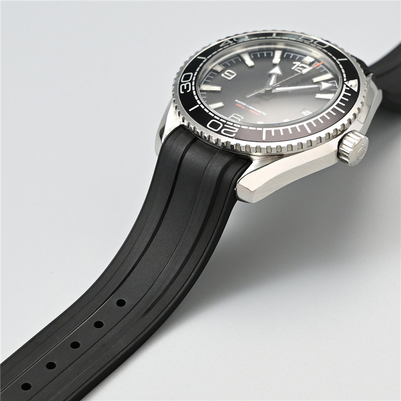 Ремешок для часов из фторкаучу – обзор и цена Fkm Rubber Dive Watch Strap 20Mm