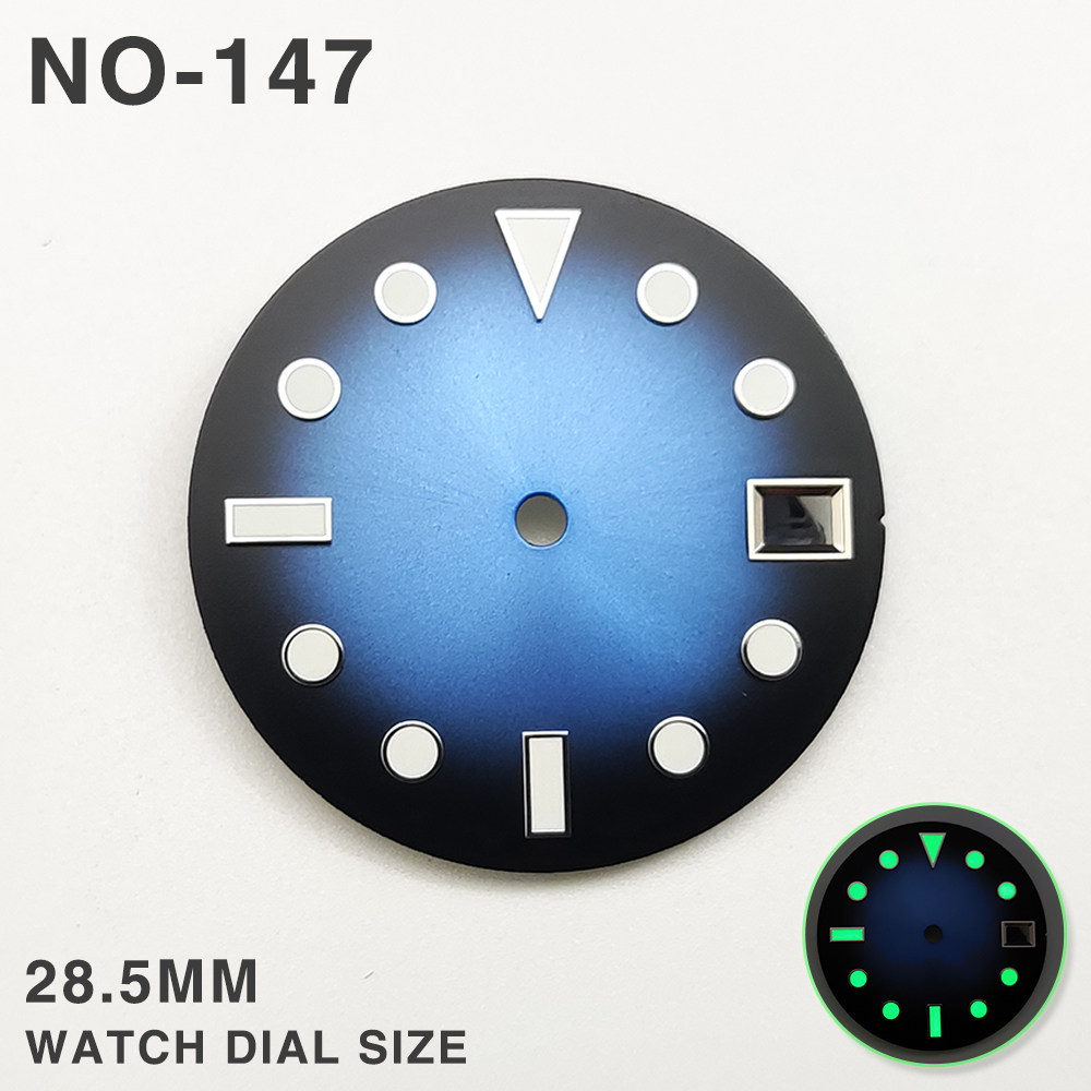 Циферблат 28,5 мм, черно-фиоле – обзор и цена Watch Dial Custom Sterile 28.5Mm