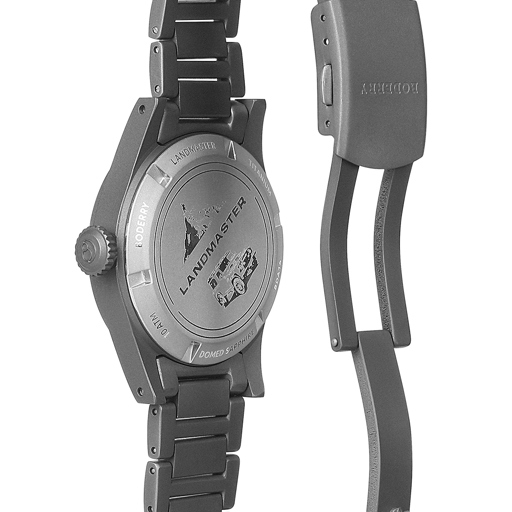 Наручные часы Boderry LANDMAST – обзор и цена Field Watch Titanium 100M Sapphire