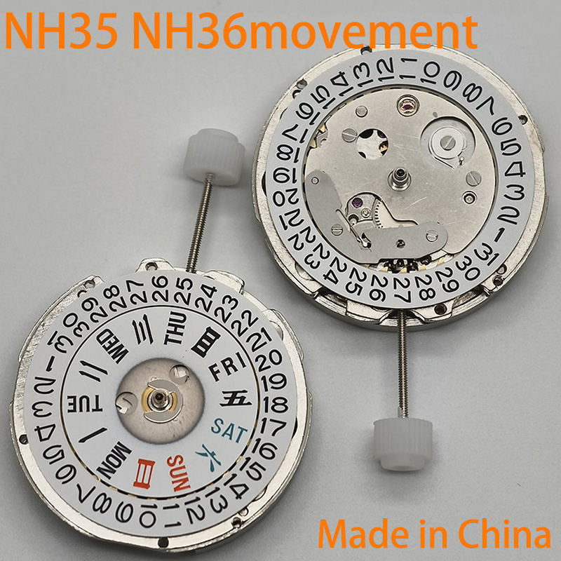 Китайский механизм NH35 NH36 с – обзор и цена Watch Movement Automatic Nh35A Nh36A