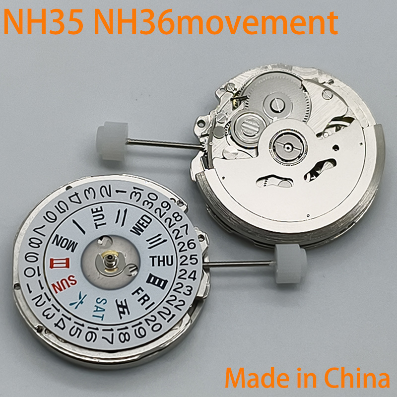 Китайский механизм NH35 NH36 с – обзор и цена Watch Movement Automatic Nh35A Nh36A