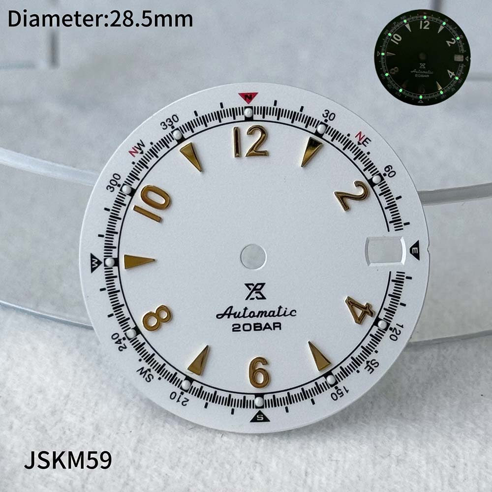 28,5 мм циферблат S logo Alpin – обзор и цена Watch Dial Custom Sterile 28.5Mm