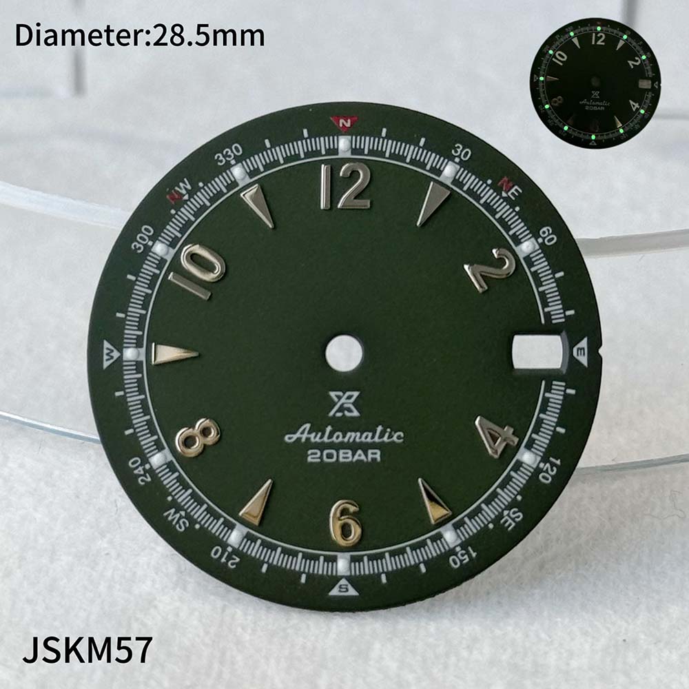 28,5 мм циферблат S logo Alpin – обзор и цена Watch Dial Custom Sterile 28.5Mm