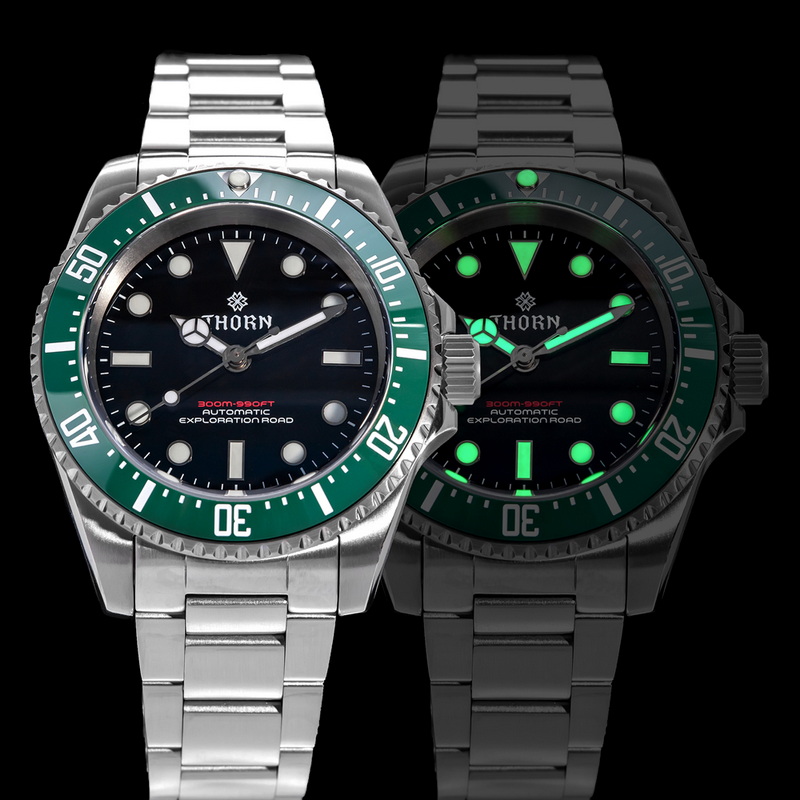 Мужские автоматические часы TH – обзор и цена Titanium Automatic Watch 300M Sapphire