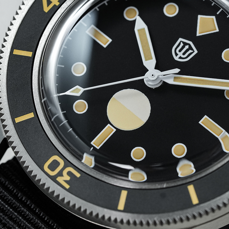 Watchdives WD50Ti Часы для дай – обзор и цена Titanium Automatic Watch 300M Sapphire